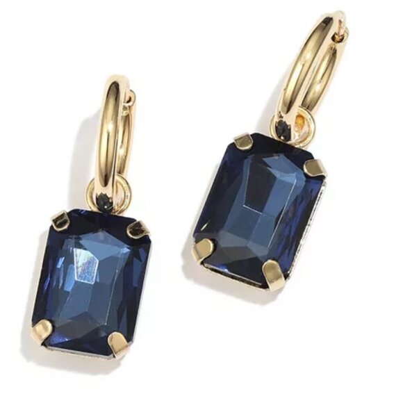 Unwritten Earrings Multi-Color Glass Mix and Match Hoop Interchangeable Set NIB - Picture 1 of 7